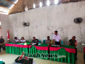 Dukung Program Pemerintah Babinsa Meghadiri Undangan Pra Kegiatan Fisik,PMT dan Pemberian BLT