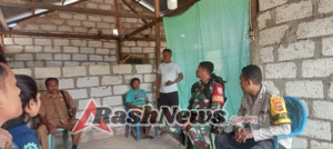 Dukung Program Pemerintah Babinsa Hadiri Tim Nakes Verifikasi STBM (Sanitasi Total Berbasis Masyarakat) Pilar 1