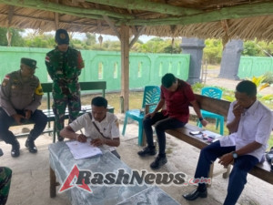 Babinsa Bersama Instansi Lain Sepakati Status Lahan Imigrasi