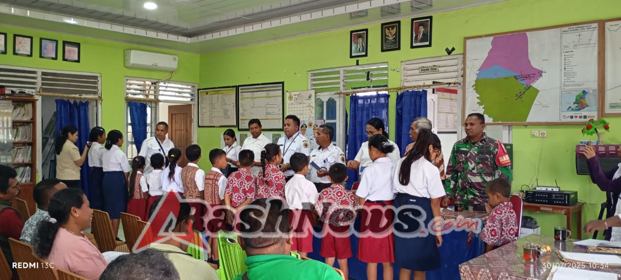 Babinsa Hadir Dalam Upaya Tingkatkan Akses Pendidikan Desa