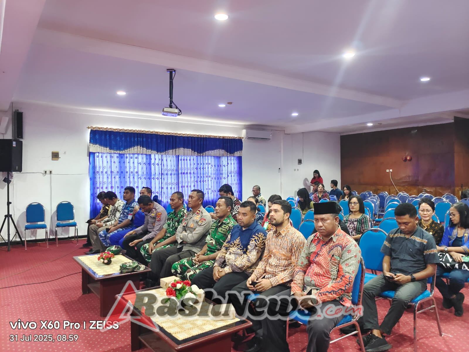 Kodim 1602/Ende Hadir dalam Pembukaan Latihan Paskibraka Kabupaten Ende Tahun 2025