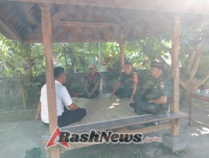 Sinergi TNI dan perangkat desa, serta upaya menjaga kondusivitas dan keamanan lingkungan