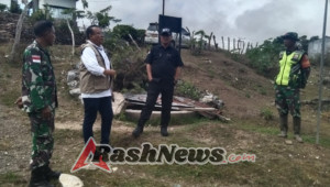 Kodim Kupang Terima Laporan Rencana Perbaikan Pos Ramil