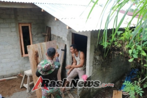 RTLH, Rumah Baru Harapan Baru, Ibu Ermi Yati Terharu dengan Bantuan TMMD ke-125