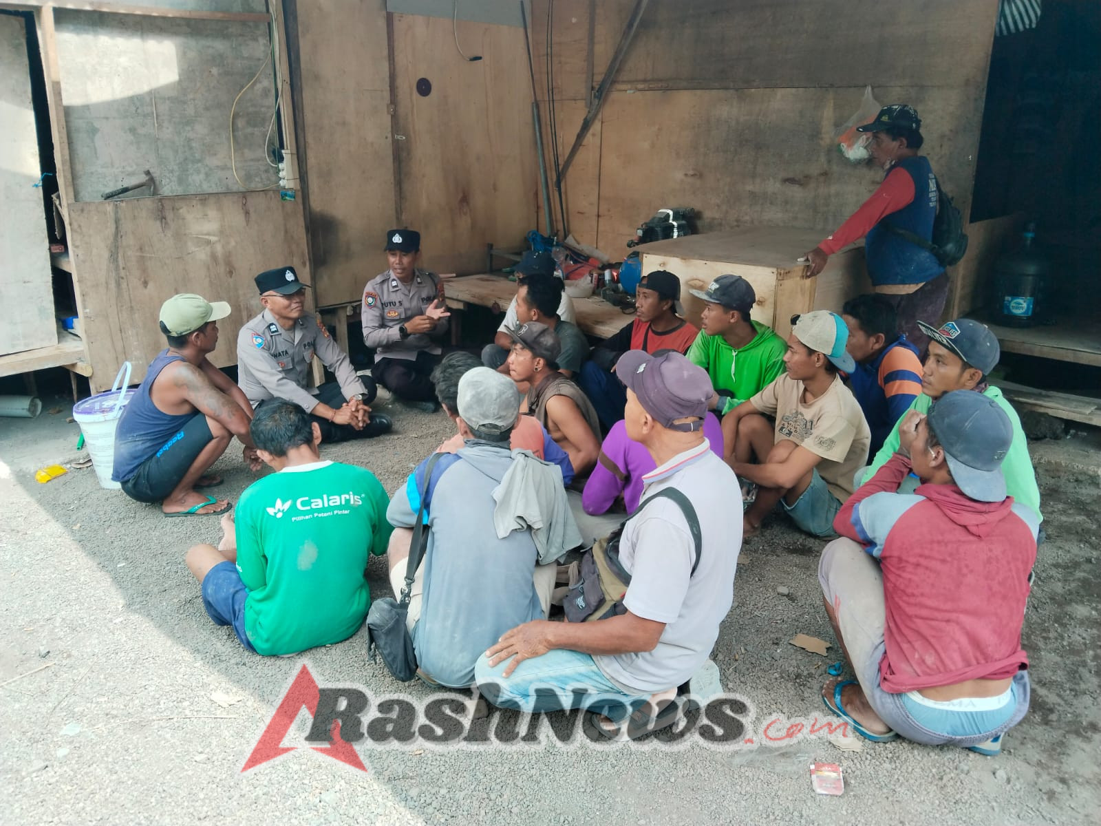 Unit Binmas Beri Himbauan kepada Penduduk Pendatang