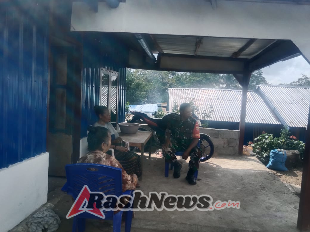 TNI Hadir di Tengah Rakyat: Babinsa Ende Bangun Sinergi Lewat Komsos dan Monitoring Wilayah
