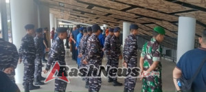 Koramil 1612-02/Komodo Ikut Simulasi Penyelamatan Laut di Labuan Bajo