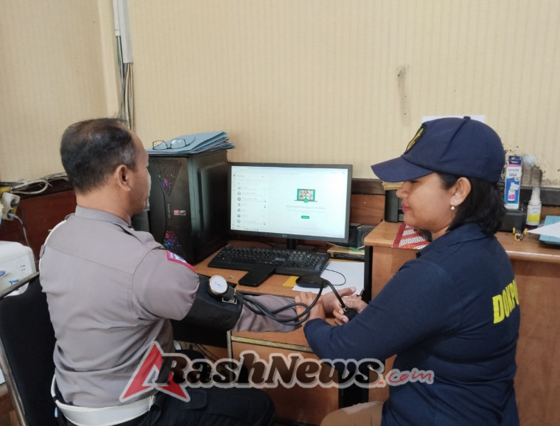 Dokkes Polres Tabanan Berikan Layanan Kesehatan Lapangan di Tengah Ops Patuh Agung 2025