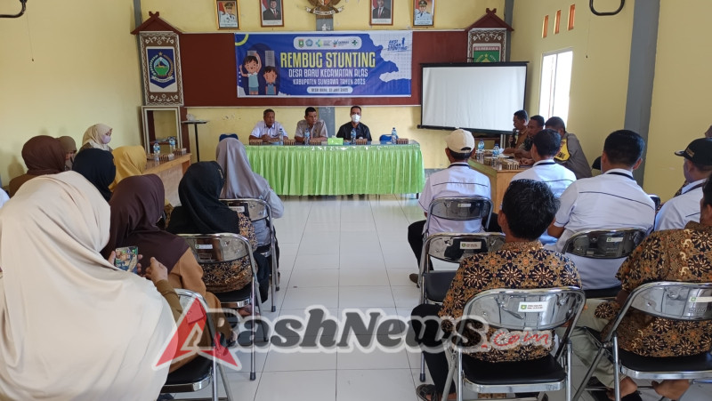Babinsa Koramil 1607-04/Alas Tegaskan Komitmen Dukung Program Cegah Stunting