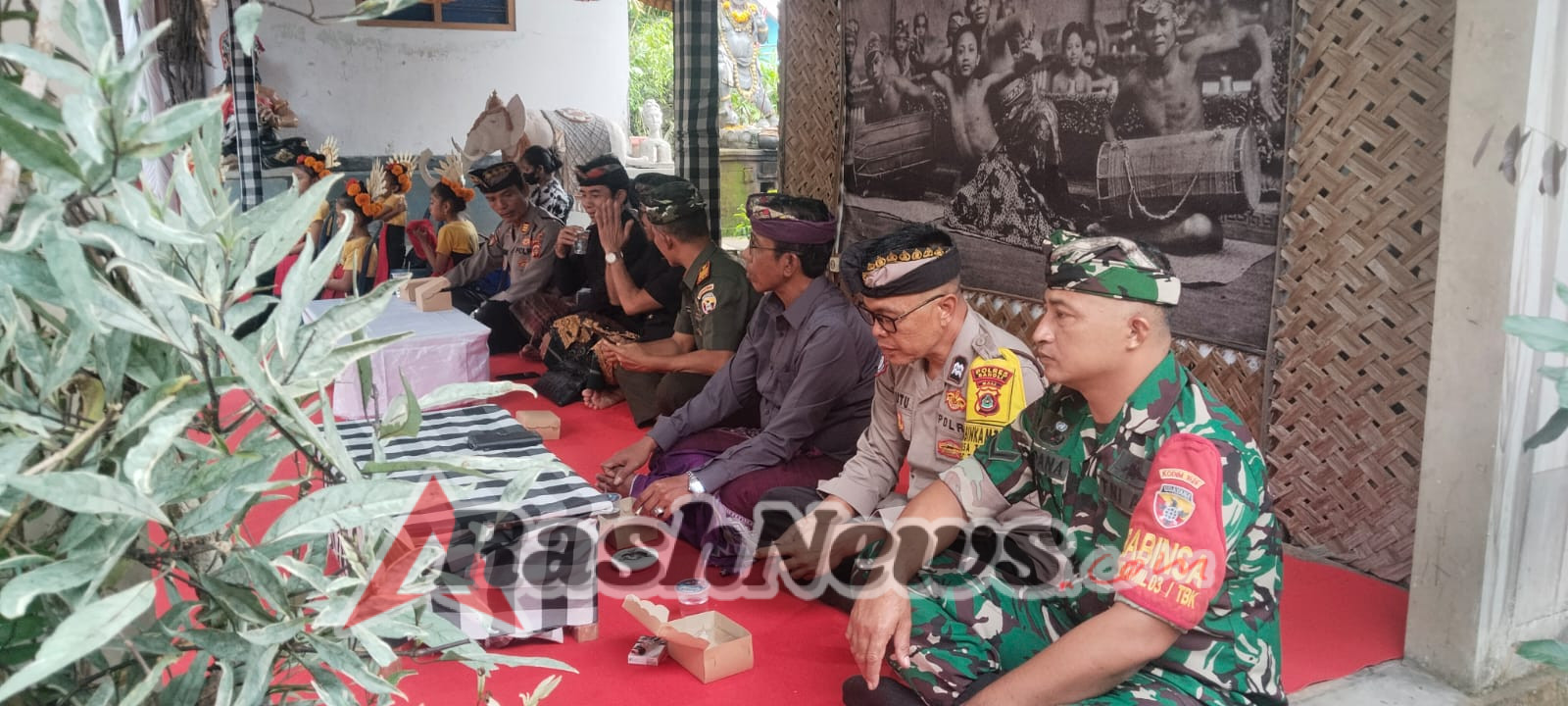 Penerimaan Mahasiswa KKN-PPM Universitas Udayana di Desa Buahan, Kintamani