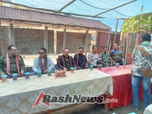 Pelantikan Kades Orgen, Babinsa Hadir Bersama Forkopimcam