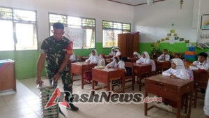 Koramil Rasanae Berperan Aktif Dalam Mendukung Tumbuh Kembang Anak Lewat MBG