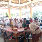Babinsa Koramil 1616-01/Gianyar Aktif Dampingi Kegiatan Keagamaan KKN UNHN di Desa Siangan