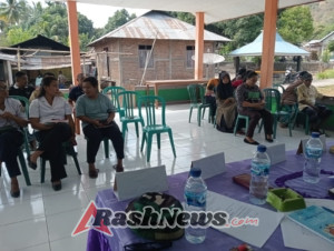Babinsa Kodim 1602/Ende Turut Sukseskan Musdes Penyusunan Program Pembangunan Desa Ngalukoja
