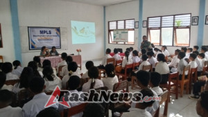 MPLS di SMA Negeri 1 Adonara Tengah, Danramil Tekankan Nilai Nasionalisme