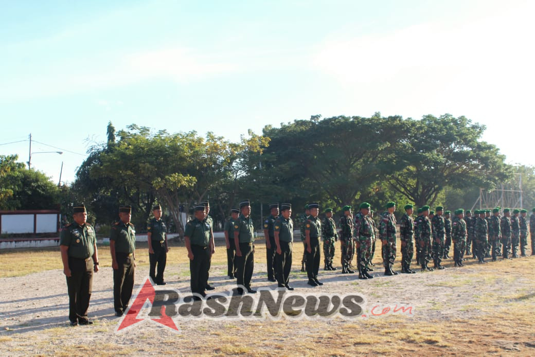 Kodim 1601/ST Gelar Upacara 17-an Juli 2025, Kasdim Bacakan Amanat KASAD