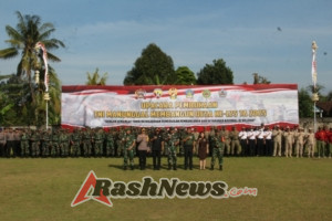 Danrem 163/WSA Hadiri Upacara Pembukaan TNI Manunggal Membangun Desa (TMMD) ke-125 TA.2025 Desa Batuan Kecamatan Sukawati
