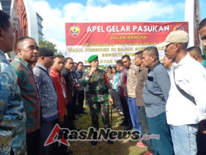Cegah Perkembangan Situasi Lapangan Selama Kunker Wapres RI, Dansub Satgas Tekankan Anggota Jangan Lengah
