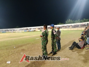 Sinergi Babinsa dan Aparat Keamanan Sukses Amankan Rangkaian Pertandingan Ende Cup 2025