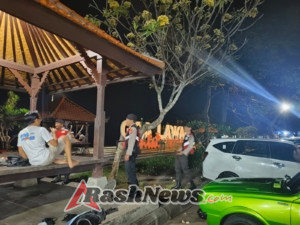 Antisipasi Kerawanan Samapta Polres Klungkung Gelar Patroli Malam