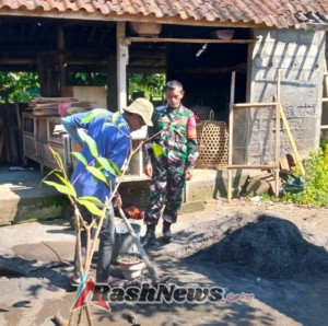 Melalui Komsos, Serka Nyoman Suharta  Serap Aspirasi dan Informasi dari Masyarakat