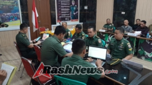 Dalproggar TNI AD Evaluasi Program Kodim Mataram