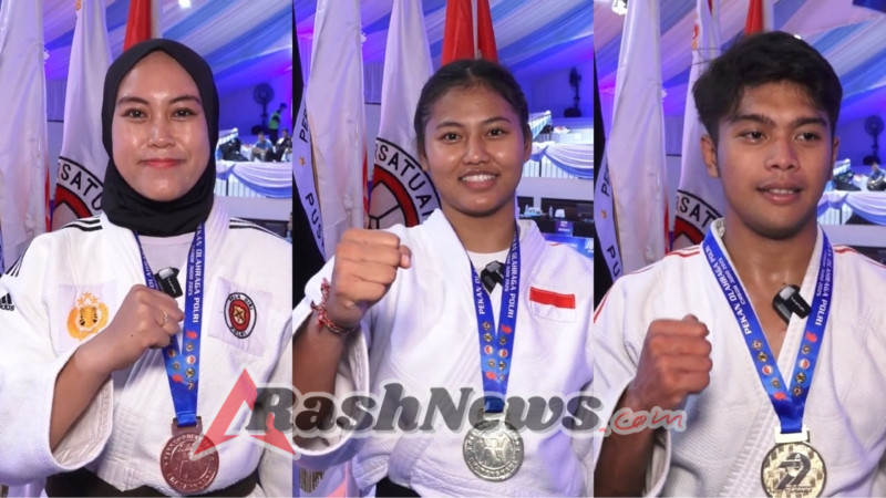 Dikalungkan Medali Juara, Atlet Judo Polri: Terima Kasih Pak Kapolri