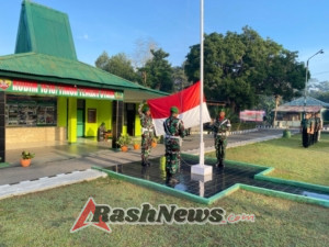 Semangat Merah Putih! Kodim 1618/TTU Gelar Upacara Tujuh Belasan Penuh Makna