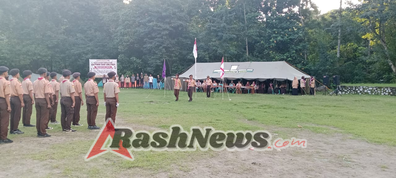 Babinsa Koramil 1602-01/Ende Hadiri Pembukaan Kemah Pramuka, Tegaskan Komitmen Pembinaan Wilayah