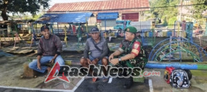 Babinsa Koramil 1602-01/Ende Perkuat Hubungan dengan Orang Tua Murid TK Kompi C Lewat Komsos