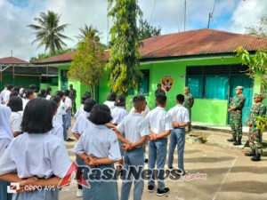 Koramil 03/Katikutana Pimpin Apel Paskibra Kabupaten Sumba Tengah Tahun 2025