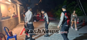 Rawan Jambret  UKL Polsek Kuta Utara Arahkan Patroli Di Jalan Bumbak.