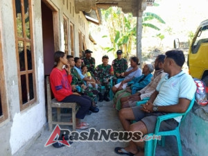 Kepedulian Satgas Pos Dafala Dengan Berika n Pemahaman Larangan Kepemilikan Jatmuhandak di Perbatasan