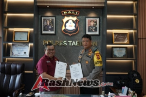 Polres Tabanan Terima Audiensi DTW Tanah Lot, Bahas Persiapan Tanah Lot Art and Food Festival 2025