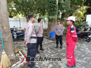 Kapolsek Denpasar Selatan Sambang Kawasan The Meru Sanur, Ajak Tingkatkan Sinergi Jaga Kamtibmas