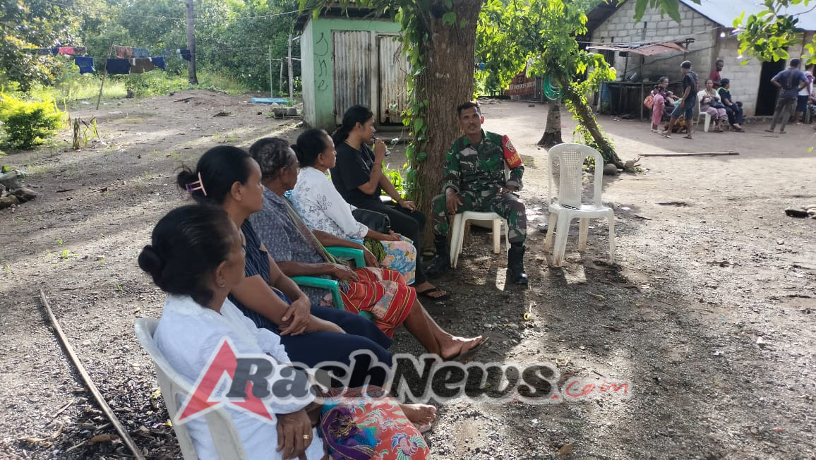 Tradisi Pernikahan Adat Amfoang Jadi Topik Komsos Babinsa