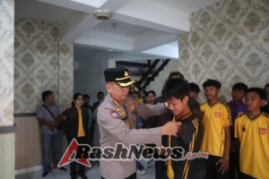 Dir Binmas Polda Bali  Pelepasan Tim Bhayangkara Bali FC  Untuk Turnamen Piala Soeratin 2025