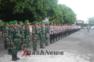 Apel Gelar Pasukan Operasi Patuh Rinjani Digelar, Kodim Lotim Turut Berpartisipasi