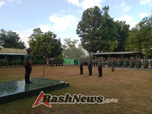 Kasdim Tekankan Disiplin dan Citra Satuan dalam Amanat Upacara Bendera