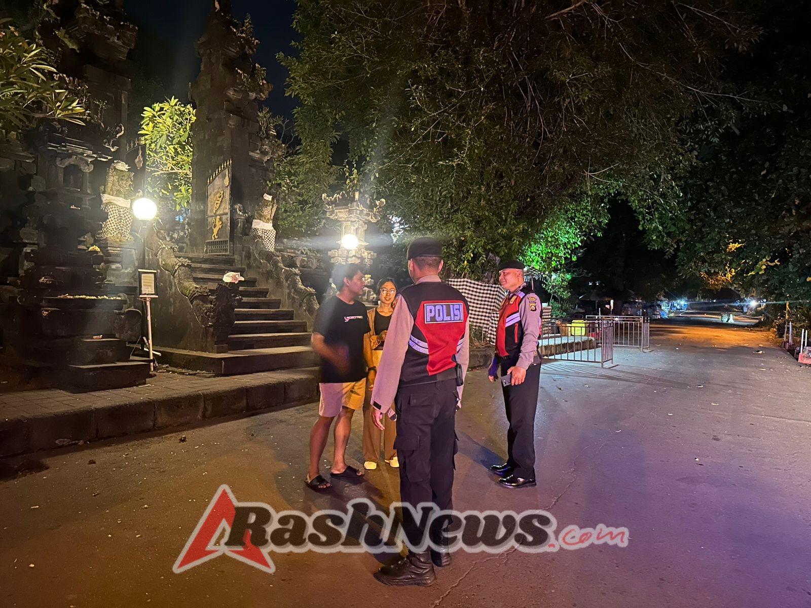 Blue Light Patrol, Upaya Sat Samapta Polres Klungkung Ciptakan Malam yang Aman dan Kondusif