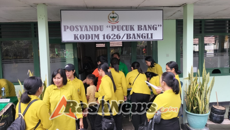 Olahraga Bersama Persit Kartika Chandra Kirana Cabang XXXIX Dim 1626 Wujud Kebersamaan dan Komitmen Hidup Sehat