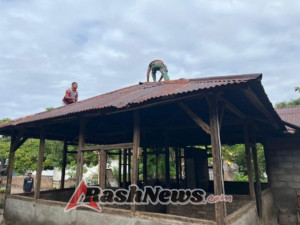 TMMD ke-125 Kodim 1622/Alor Percepat Pembangunan Rumah Layak Huni di Desa Kiraman