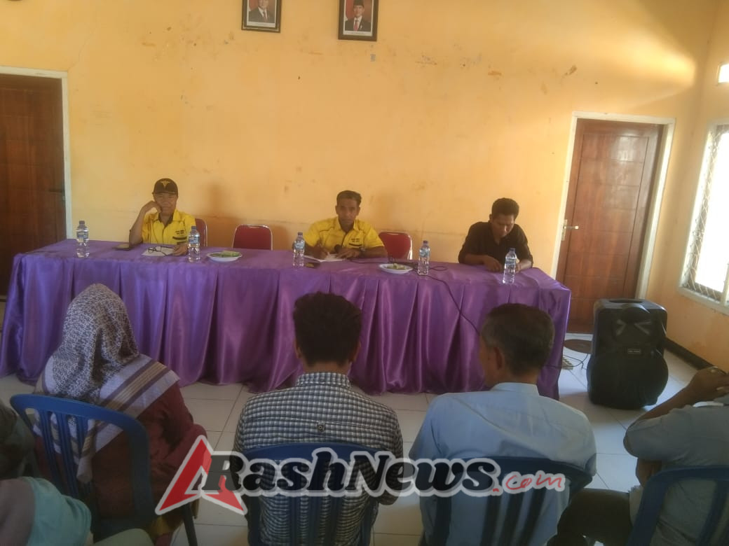 Sertu Ahmad Babinsa Desa Roka Hadiri Rapat Pembentukan Panitia MTQ Kecamatan Belo