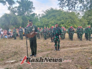 Kodim Bima Gelar Upacara Pemakaman Khusus untuk Anggota Babinminvetcaddam Jaya di Kota Bima
