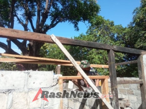 TMMD Kodim 1622/Alor Rehap Rumah Ibu Martina, Cetak Batako hingga Pasang Tembok