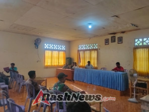 Semangat Kebangsaan: Babinsa Hadiri Rapat Persiapan Perayaan HUT-RI ke-80