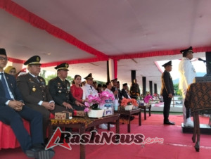 Sinergi TNI-Polri-ASN Warnai Upacara Penurunan Bendera 17 Agustus di Ende
