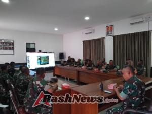 Babinsa Dan Danramil Kupang Ikut Sosialisasi Rencana Pertahanan