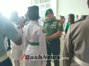 Sinergi TNI, Polri, Pemda Warnai Pelantikan Paskibraka Kupang