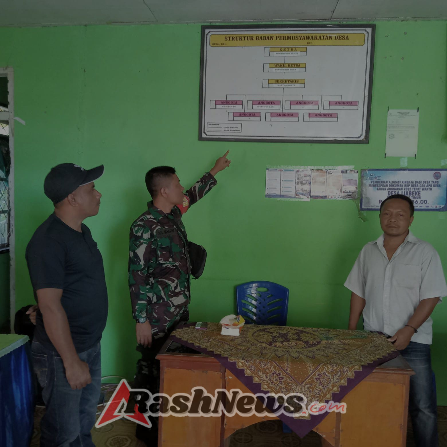 Babinsa Desa Liabeke Kumpulkan Data Geo, Demo, dan Konsos Guna Perkuat Teritorial